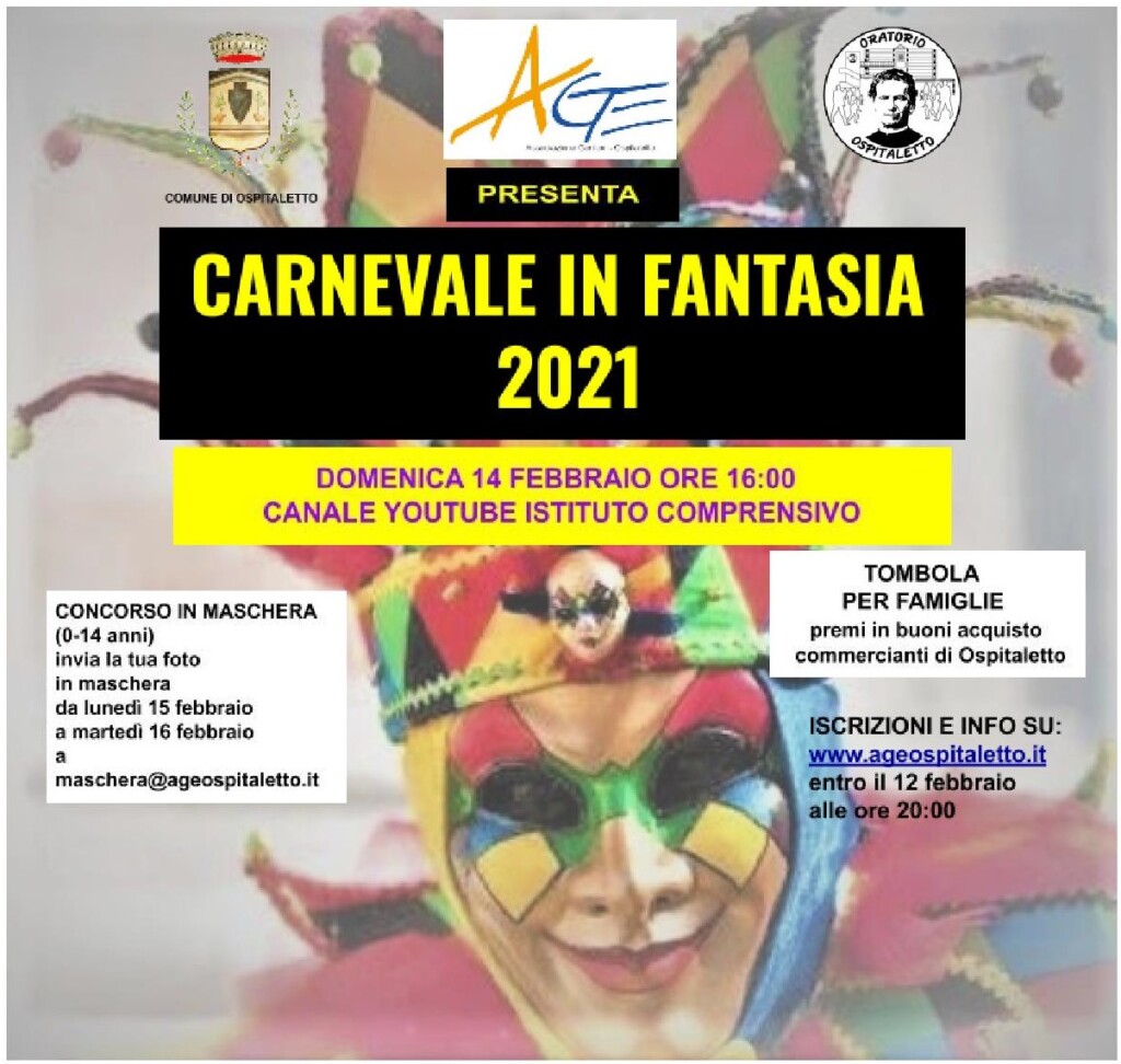 Carnevale in Fantasia 2021